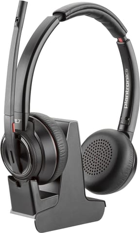 ⁨POLY Savi 8220 UC Microsoft Teams Certified DECT 1880-1900 MHz USB-A Headset⁩ at Wasserman.eu