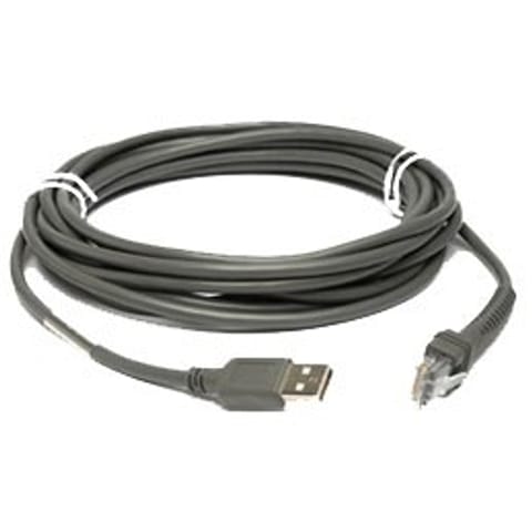 ⁨Zebra USB Cable: Series A kabel USB 4,5 m USB A Szary⁩ w sklepie Wasserman.eu