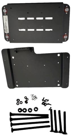 ⁨Zebra BRKT-FX96-SVMP-01 mounting kit Black⁩ at Wasserman.eu