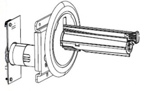 ⁨Kit, Liner Take-Up Spindle and Motor Assembly, ZT410⁩ w sklepie Wasserman.eu