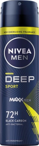 ⁨NIVEA MEN Antyperspirant w sprayu Deep Sport 150 ml⁩ w sklepie Wasserman.eu