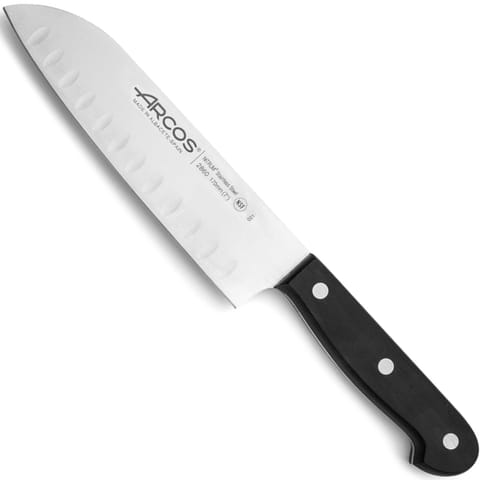 ⁨Nóż Santoku ze szlifem kulowym UNIVERSAL dł. 170/290 mm⁩ w sklepie Wasserman.eu