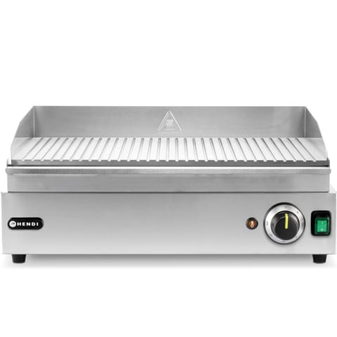 ⁨Grill elektryczny płyta grillowa ryflowana 527 x 404 mm 2400 W⁩ w sklepie Wasserman.eu