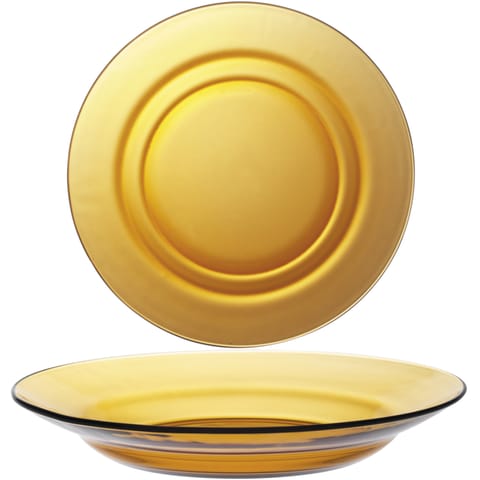 Talerz głęboki Duralex LYS AMBER pomarańczowy 230 x 35 mm - zestaw 6 szt. w sklepie Wasserman.eu