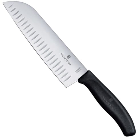 ⁨Nóż szefa kuchni Santoku ze szlifem kulowym SWISS CLASSIC dł. 170/298 mm⁩ w sklepie Wasserman.eu