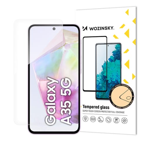 ⁨Szkło hartowane 9H na ekran Samsung Galaxy A35⁩ w sklepie Wasserman.eu