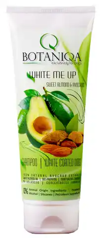 ⁨Botaniqa White Me Up Sweet Almond & Avocado Szampon - połysk i blask 250ml⁩ w sklepie Wasserman.eu