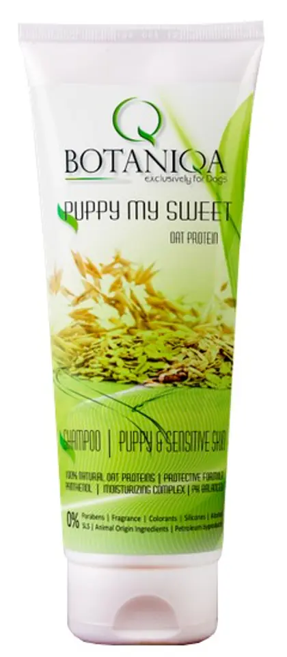 ⁨Botaniqa Puppy My Sweet Oat Protein Szampon - szczenięta i psy wrażliwe 250ml⁩ w sklepie Wasserman.eu