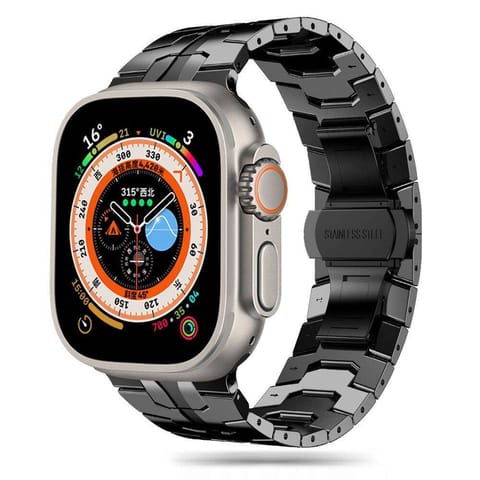 ⁨Pasek do APPLE WATCH 4 / 5 / 6 / 7 / 8 / 9 / SE / ULTRA 1 / 2 (42 / 44 / 45 / 49 MM) Tech-Protect Stainless⁩ w sklepie Wasserman.eu