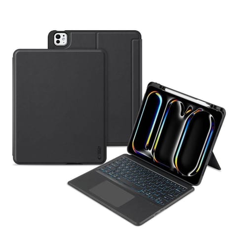 ⁨Etui IPAD PRO 13.0 (7GEN) Tech-Protect SCMag Pen + Keyboard czarne⁩ w sklepie Wasserman.eu