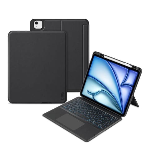 ⁨Etui IPAD AIR 13.0 2024 Tech-Protect SCMag Pen + Keyboard czarne⁩ w sklepie Wasserman.eu