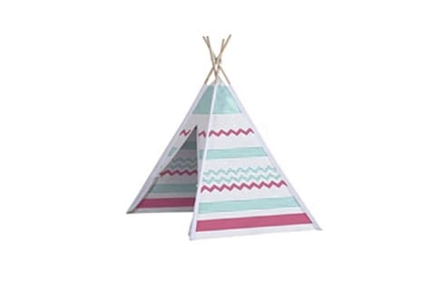 John Namiot drewniany tipi niebiesko - czerwony w sklepie Wasserman.eu