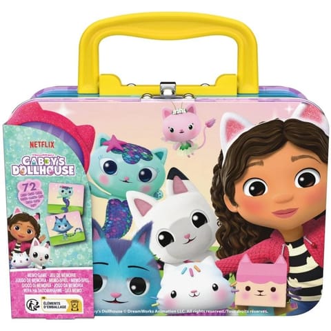 Game Gabbys Dollhouse Memory in suitcase at Wasserman.eu
