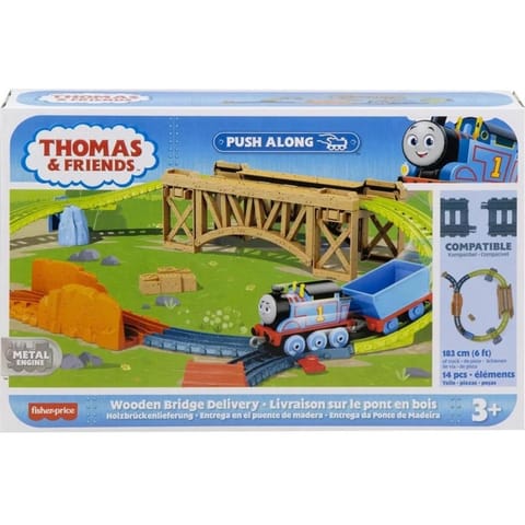 ⁨Thomas and Friends. Crossing the HHV79 bridge⁩ at Wasserman.eu