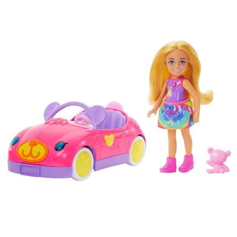 ⁨Barbie Chelsea i misiowy pojazd HXN05⁩ w sklepie Wasserman.eu