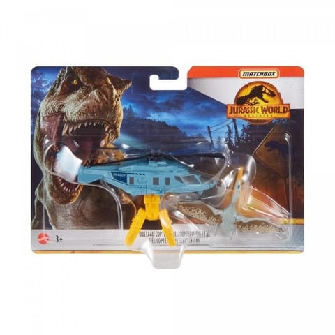 ⁨Matchbox Jurassic World Helikopter Ratunkowy⁩ w sklepie Wasserman.eu