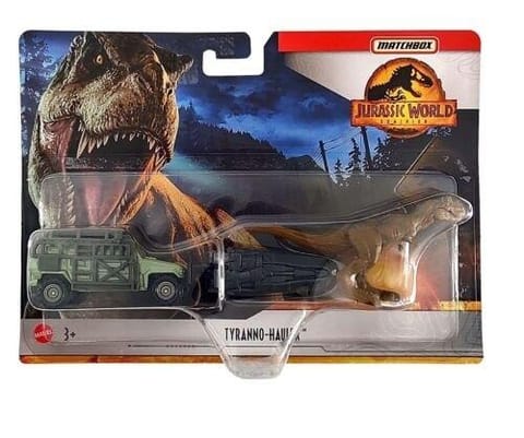⁨Matchbox Jurassic World Transporter z Tyranozaurem⁩ w sklepie Wasserman.eu