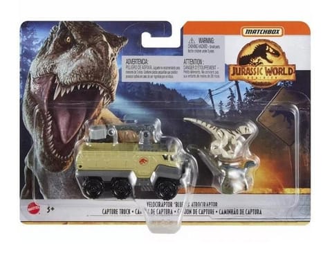 ⁨Matchbox Jurassic World Transporter z Welocirapto⁩ w sklepie Wasserman.eu