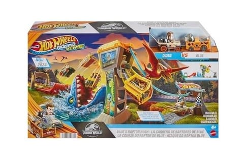 ⁨Hot Wheels Racerverse Tor wyścigowy Jurassic World⁩ w sklepie Wasserman.eu