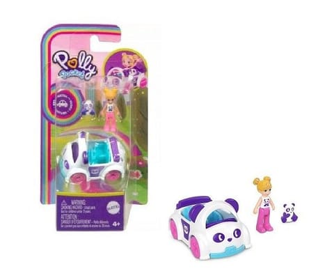 ⁨Polly Pocket. Figurka z pojazdem - Panda HKV56⁩ w sklepie Wasserman.eu