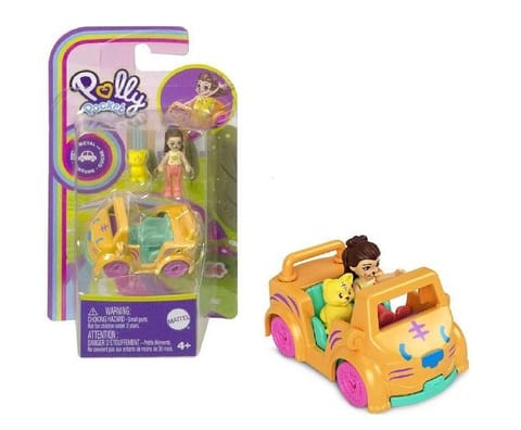 ⁨Polly Pocket. Figurka z pojazdem - Tygrysek HKV60⁩ w sklepie Wasserman.eu