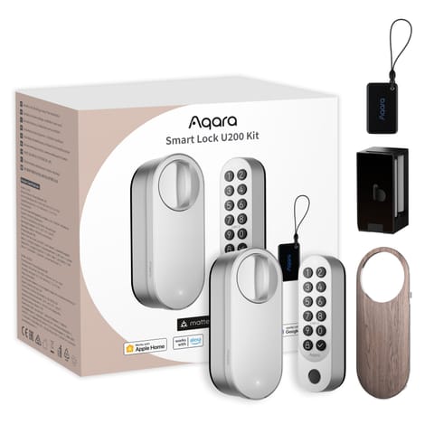 ⁨AQARA EL-D02DS SMART LOCK U200 KIT (OFFLINE SILVER)⁩ w sklepie Wasserman.eu