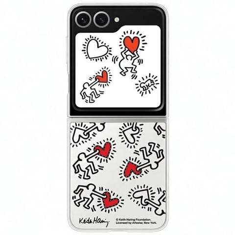 ⁨Etui Samsung EF-ZF741CWEGWW Z Flip6 F741 / Z Flip7 FE biały/white FlipSuit Case⁩ w sklepie Wasserman.eu