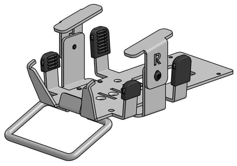 ⁨Ergonomic Solutions MultiGrip plate w. handle for⁩ w sklepie Wasserman.eu