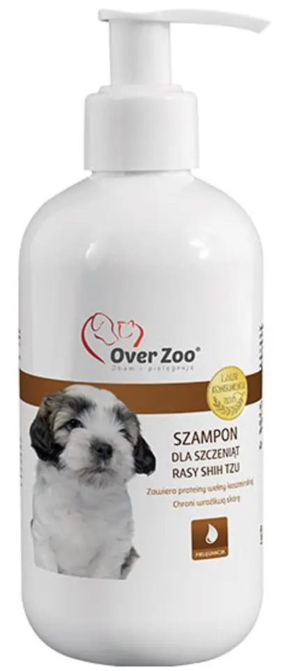 ⁨Over Zoo Shampoo for puppies Shih Tzu 250ml⁩ at Wasserman.eu