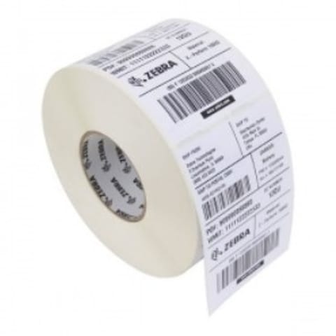 ⁨Zebra 8000T White Self-adhesive printer label⁩ at Wasserman.eu