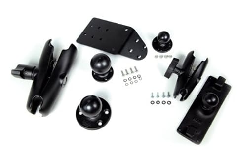 ⁨VM2 RAM mount kit for keyboard & computer, round base, medium arm, 8.5 inch (215 mm), ball for vehicle dock rear, keyboard mount⁩ w sklepie Wasserman.eu