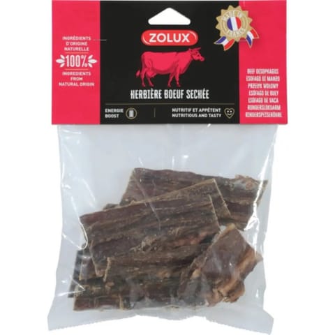 ⁨ZOLUX Przysmak nat. Suszony przełyk wołowy 150g⁩ w sklepie Wasserman.eu