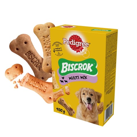 ⁨PEDIGREE Biscrok Multi Mix - przysmak dla psa - 500 g⁩ w sklepie Wasserman.eu