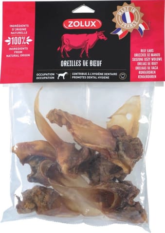 ⁨ZOLUX Beef ear - chew for dog - 400g⁩ at Wasserman.eu