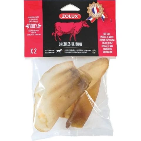 ⁨ZOLUX Beef ear - chew for dog - 40g⁩ at Wasserman.eu