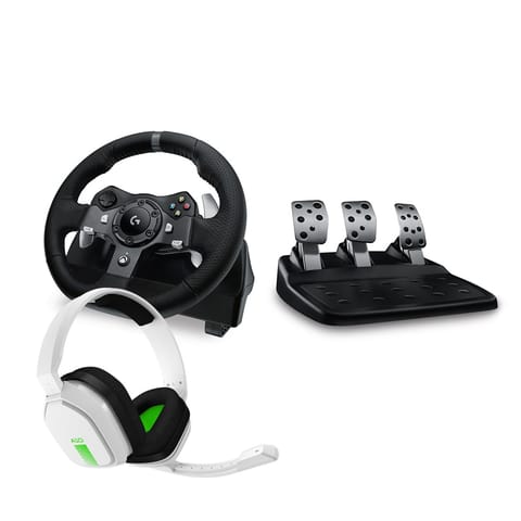 ⁨G920 DRIVING FORCE RACING WHEEL/BDL WHITE EMEA-914 G920 + A10⁩ w sklepie Wasserman.eu