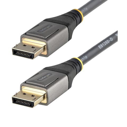 ⁨StarTech.com 16ft (5m) VESA Certified DisplayPort 1.4 Cable - 8K 60Hz HDR10 - Ultra HD 4K 120Hz Video - DP 1.4 Cable / Cord - For Monitors/Displays - DisplayPort to DisplayPort Cable - M/M⁩ at Wasserman.eu