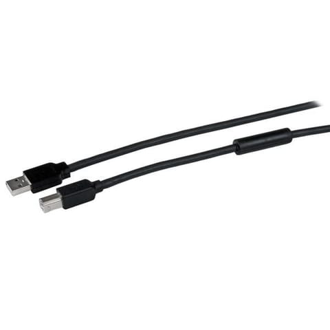 ⁨StarTech.com 15m / 50 ft Active USB 2.0 A to B Cable - M/M⁩ at Wasserman.eu