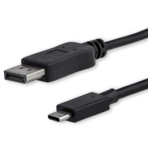 ⁨1.8M USB TYPE-C TO DISPLAYPORT/ADAPTER CABLE - USB-C TO DP 4K⁩ w sklepie Wasserman.eu