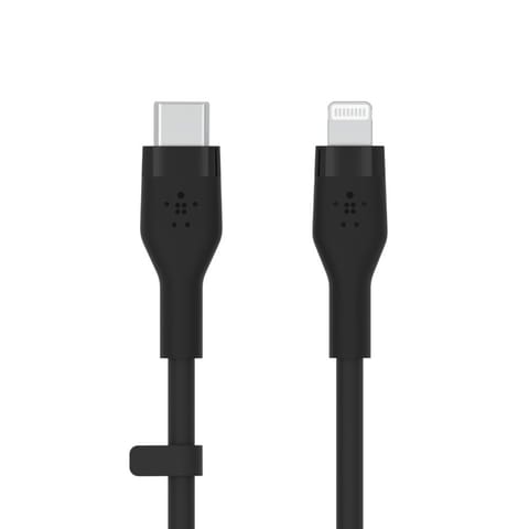 ⁨Belkin CAA009BT2MBK kabel Lightning 2 m Czarny⁩ w sklepie Wasserman.eu