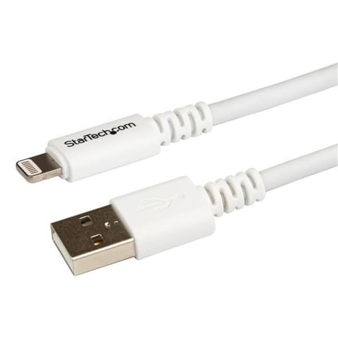 ⁨StarTech.com USBLT3MW kabel Lightning 3 m Biały⁩ w sklepie Wasserman.eu