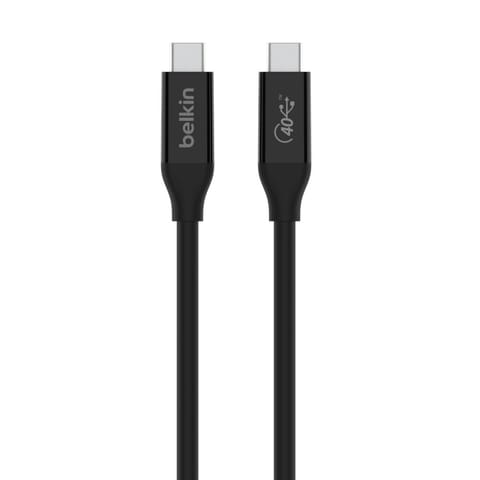 ⁨Kabel Belkin Connect USB4 Cable 100W + 40Gbps 0,8m Black⁩ w sklepie Wasserman.eu