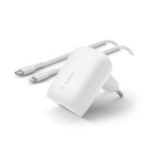 ⁨30w USB-C PD PPS Charger White C-LTG⁩ at Wasserman.eu