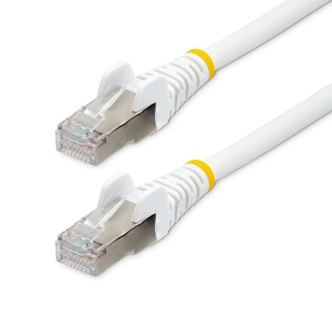 ⁨StarTech.com NLWH-750-CAT6A-PATCH kabel sieciowy Biały 7,5 m S/FTP (S-STP)⁩ w sklepie Wasserman.eu