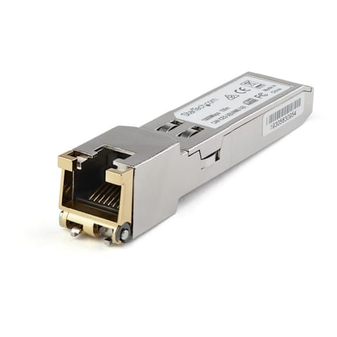 ⁨StarTech.com Cisco GLC-TE Compatible Module - 1000BASE-T Copper Industrial Gigabit Ethernet Transceiver - SFP to RJ45 Cat6/Cat5e 100m Extended Temp - Cisco Firepower, IE 2000, C9500, C2960⁩ at Wasserman.eu