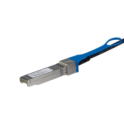 ⁨StarTech.com HPE J9281B Compatible 1m 10G SFP+ to SFP+ Direct Attach Cable Twinax - 10GbE SFP+ Copper DAC 10 Gbps Low Power Passive Mini GBIC/Transceiver Module DAC Firepower 1040 2930F⁩ at Wasserman.eu