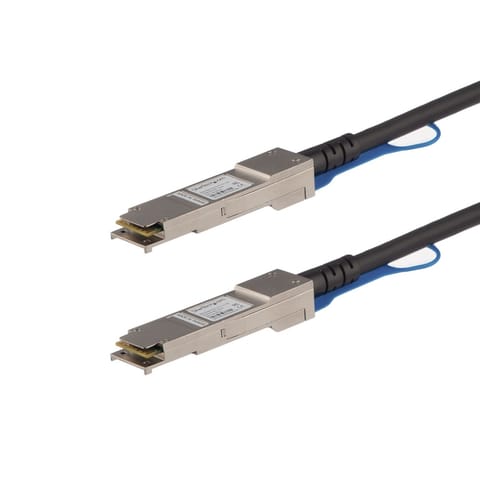 ⁨StarTech.com HPE JG326A Compatible 1m 40G QSFP+ to QSFP+ Direct Attach Cable Twinax - 40GbE QSFP+ Copper DAC 40 Gbps Low Power Active Transceiver Module DAC Firepower SN2410M 4200⁩ at Wasserman.eu