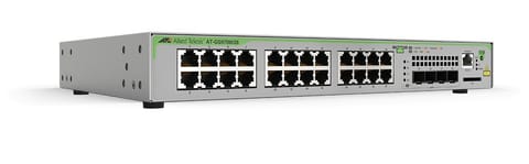 ⁨Allied Telesis GS970M Zarządzany L3 Gigabit Ethernet (10/100/1000) Obsługa PoE 1U Szary⁩ w sklepie Wasserman.eu