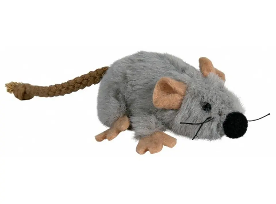 ⁨Trixie Mouse plush with catnip 7cm [45735]⁩ at Wasserman.eu