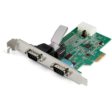 ⁨2 PORT PCI EXPRESS RS232 CARD/16950 UART⁩ w sklepie Wasserman.eu